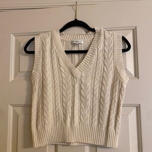 Cream Vest